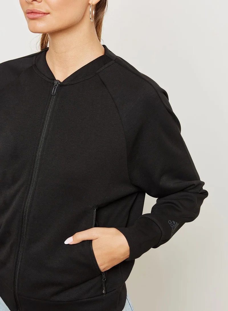 adidas جاكيت بسحاب