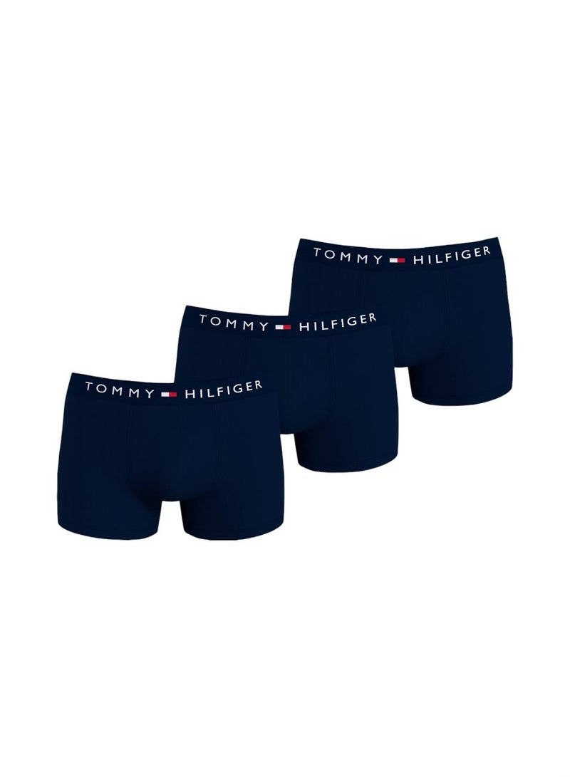 TOMMY HILFIGER 3-Pack TH Original Logo Waistband Trunks - Image 1