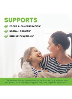 Davinci Little Immuni-z - Kids Zinc Lozenge to Support Immune Health, Throat Tissue, Brain Health and Development, Sleep and Focus - with Zinc Citrate and More - Lemon Flavor - 60 Lozenges  - Image 4