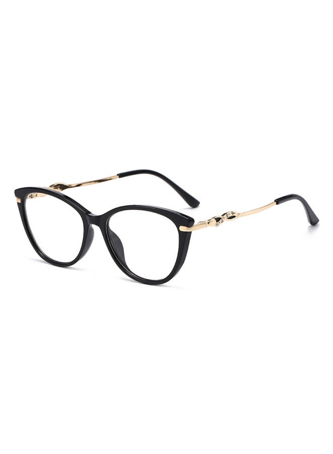 نظارات New Tr Cat Eye Photochromic الحاجبة للضوء الأزرق بإطار بالكاد مرئي، نفس ستايل نجوم الإنترنت، متعددة الاستخدامات ومشددة الوجه بقوة صفر - Image 5