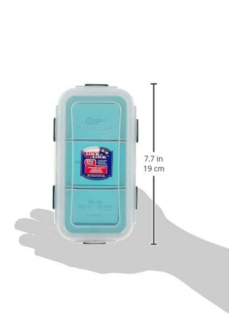 LOCK & LOCK LocknLock 3PC Insulated Lunch Bag Set - Grey, Airtight and BPA-Free Containers with Water Bottle  - Image 4