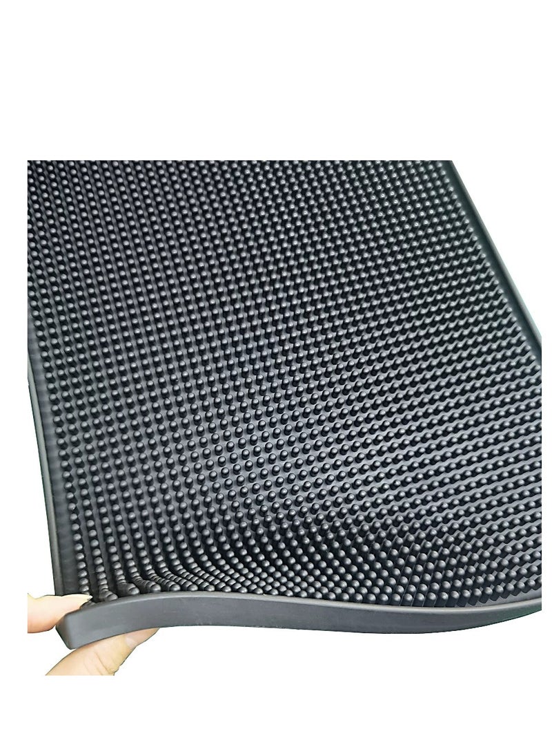 Black Service Mat – Durable, Non-Slip, High-Quality Work Surface for Kitchens, Bars, and Service Areas  - Image 4