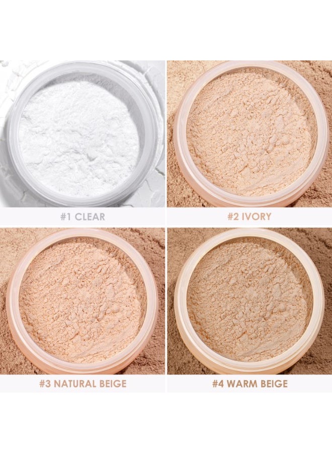 FOCALLURE MatchMax Baking &Setting Powder,Oil Control #3  Natural Beige - Image 4