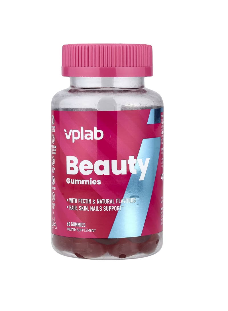 Beauty Gummies, Mixed Berries, 60 Gummies