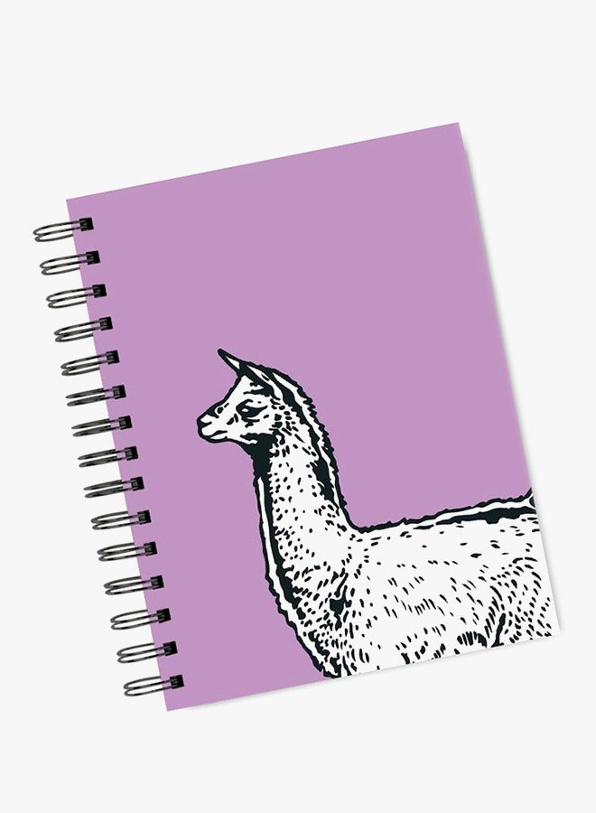 LIT Llama Hardcover Spiral Notebook - Image 2