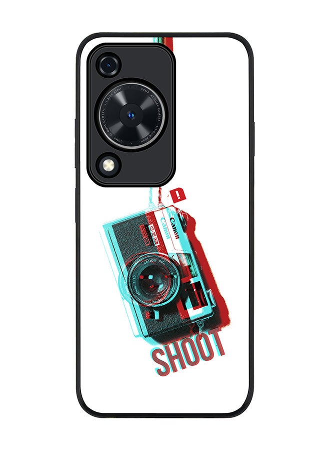 Stylizedd Rugged Black edge case for Huawei nova Y72 / Huawei Enjoy 70 4G, Slim fit Soft Case Flexible Rubber Edges Anti Drop TPU Gel Thin Cover -  Shoot - Image 1