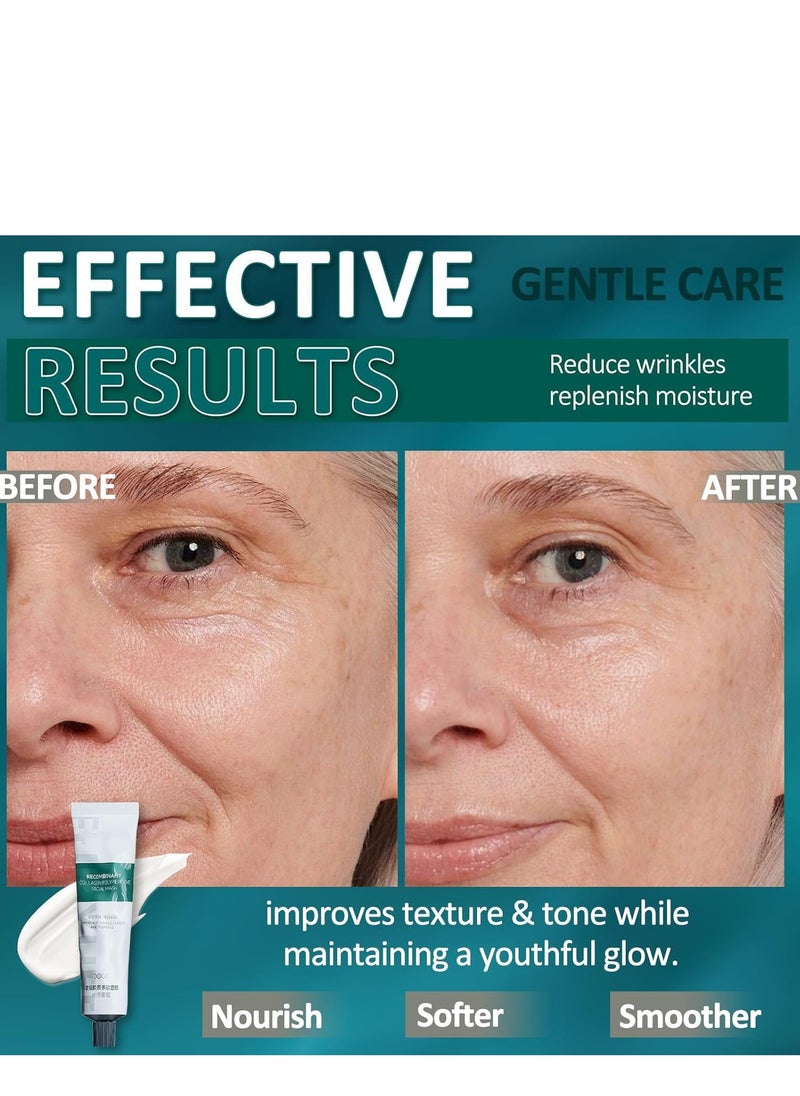 Collagen Reverse Volume Peel-Off Face Masks, Deep Anti-Wrinkle Lifting Mask for Skin Tightening, Korean Skincare Collagen Facial Mask for Beauty Treatment 75g