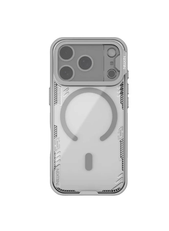 Nillkin Iceblade Prop Frame version Magnetic MagSafe Camera protective cover case for Apple iPhone 17 Pro 6.3 (2025) - Grey - Image 1