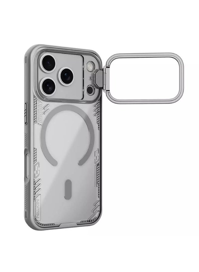 Nillkin Iceblade Prop Frame version Magnetic MagSafe Camera protective cover case for Apple iPhone 17 Pro 6.3 (2025) - Grey - Image 4