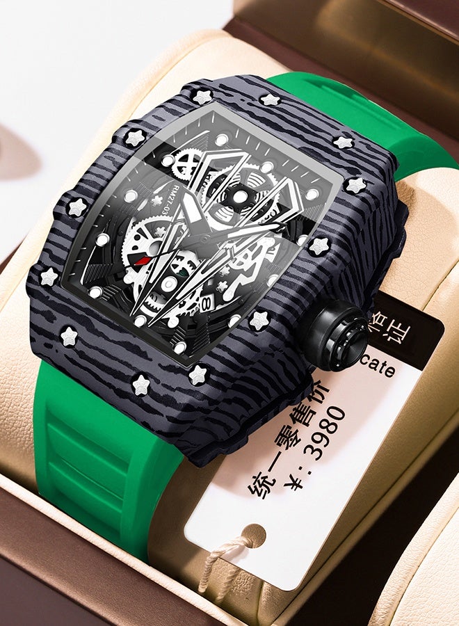 DIDA Men's Sports Waterproof Watch Silicone Strap B8577 -42mm - Image 3