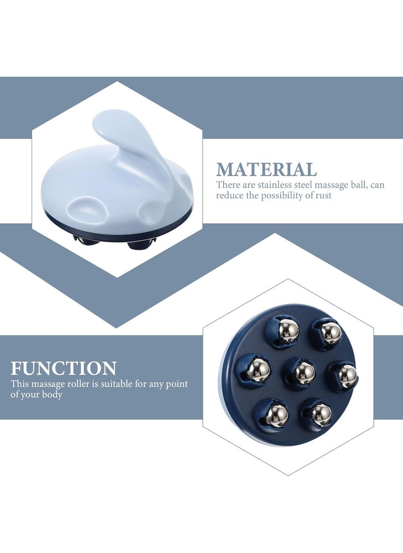Healeved 2CPS Massage Roller Ball Back Massager Roller Acupoint Massager Massage Tool with Roller Ball Trigger Point Massager Hand Held Massager for Neck Back Shoulder  - Image 4