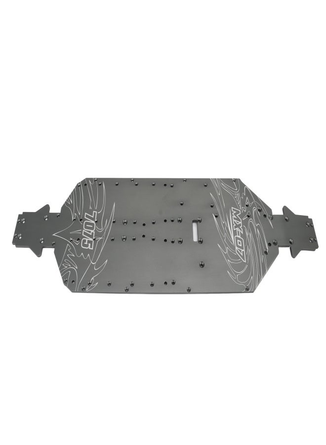 RC Car Chassis Plate Aluminium Alloy CNC RC Car Upgrade Part for 1/7 MX 07 - Image 3
