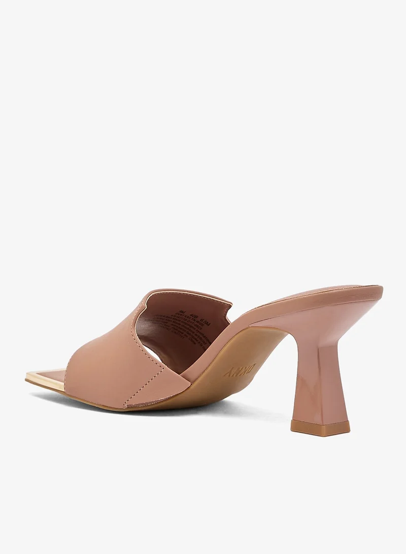 DKNY Kailyn Logo PVC Heeled Sandals