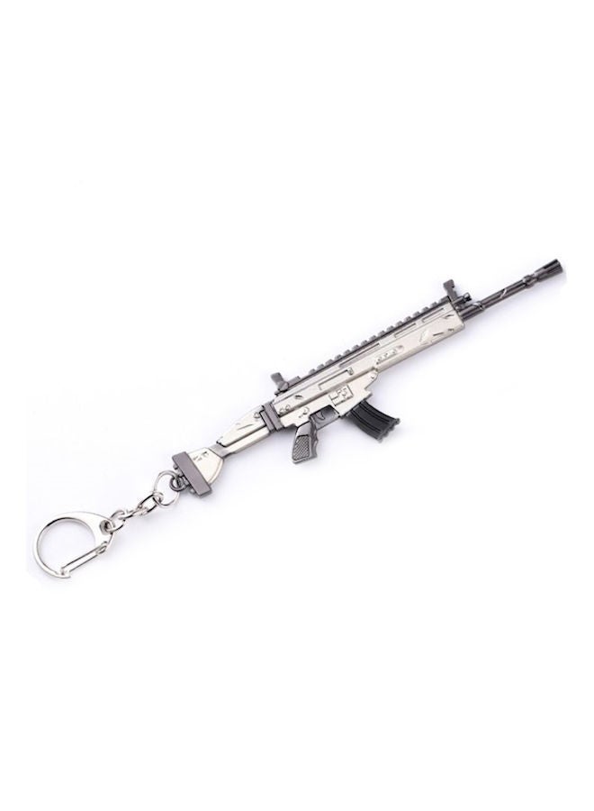NIBEMINENT Fortnite M4 Rifle Model Key Chain