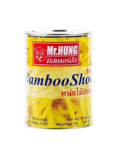 Bamboo Shoot Strips in Brine 565g | Ready-to-Cook Asian Vegetable | Fresh & Crisp