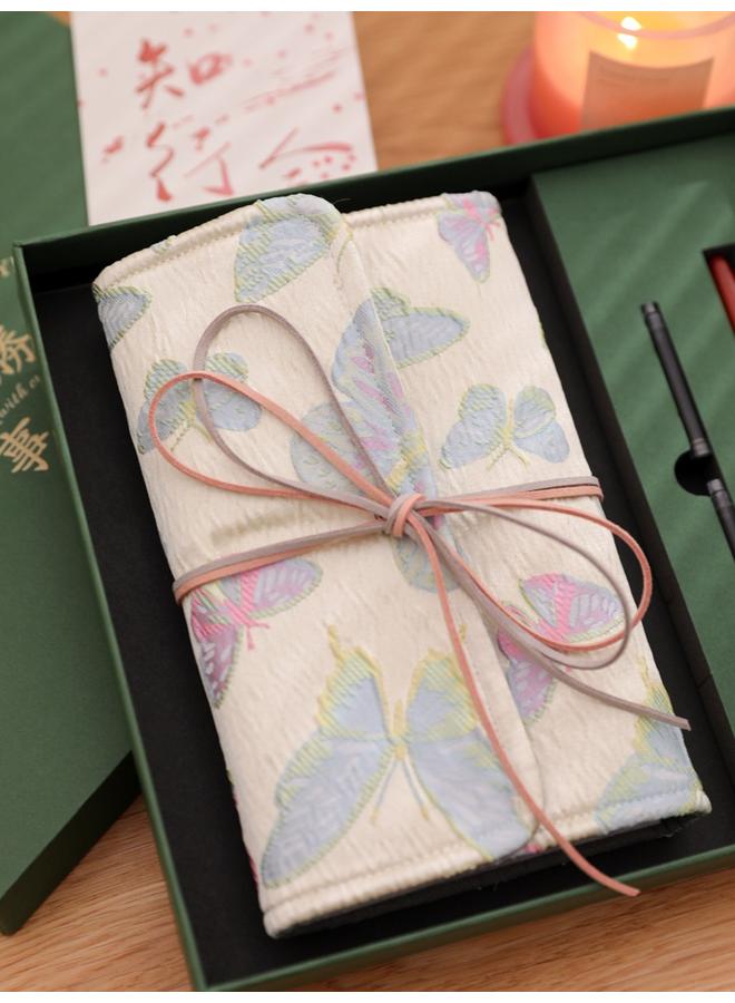 Bluejw Guofeng Notebook Pen Book Gift Box Suit Hand Account Journal High Color Value Conference Office Notepad University - Image 1