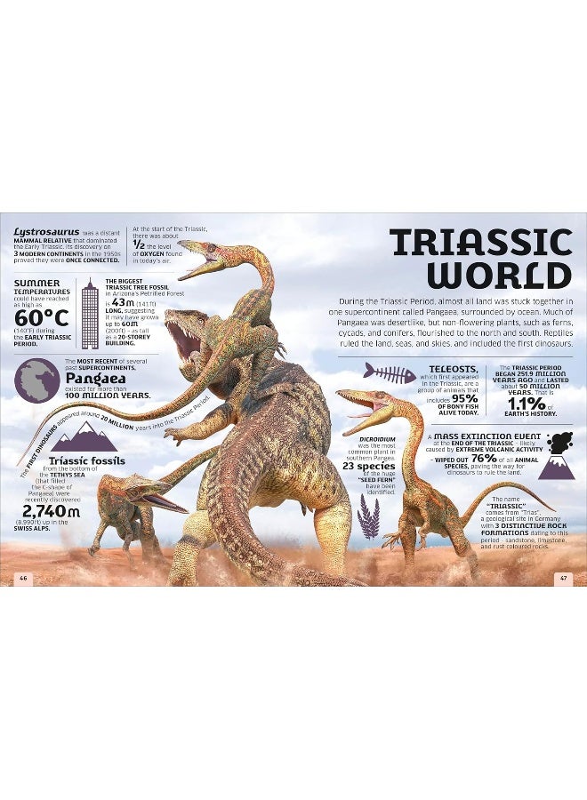 Our World in Numbers Dinosaurs and Other Prehistoric Life: An Encyclopedia of Fantastic Facts - Image 4