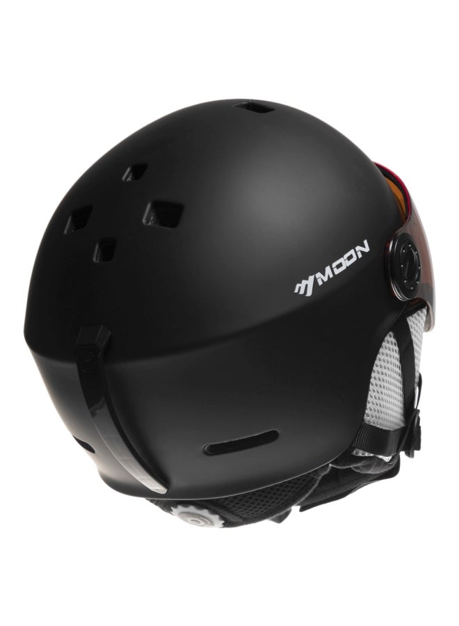 Moon Snowboard Helmet With Earmuff And Goggle - Image 2