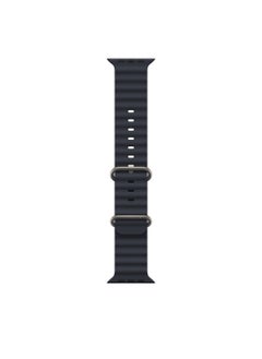Generic Soft Silicone Ocean Band Compatible With Apple Watch Ultra Band 49mm,45mm,44mm,42mm for Men And Women High-Quality Adjustable Bands  - Image 1