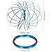 YOFOBU 9 Pack Blue Spinner Ring Arm Magic Spring Arm Sculpture Ring Colored Magic Kinetic Spring Interactive Stress Relief Rings Festival Accessories - Image 4