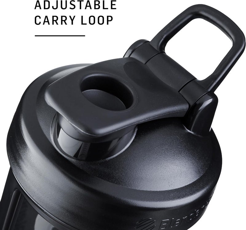 BlenderBottle Classic V2 Shaker Bottle Perfect for Protein Shakes and Pre Workout 20Ounce ClearBlack - Image 5