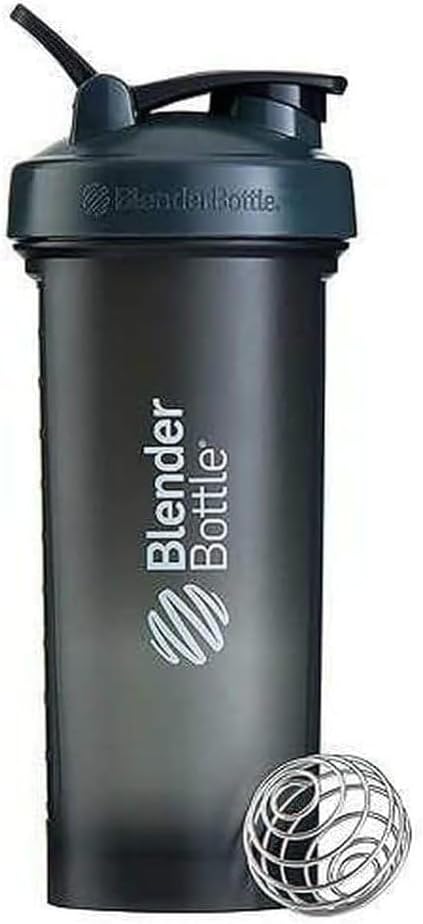 BlenderBottle Classic V2 Shaker Bottle Perfect for Protein Shakes and Pre Workout 20Ounce ClearBlack - Image 2