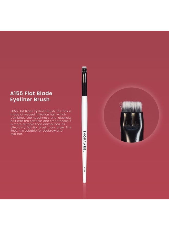 شوبارل SHOPAAREL A155 - فرشاة آيلاينر مسطحة - Image 2
