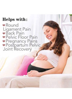 Bukela Belly Band for Pregnancy Maternity Belt Pregnancy Support Belt Bump Band Abdominal Brace Belt - Relieve Lower Back, Pelvic and Hip Pain  - Image 4