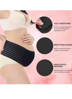 Bukela Belly Band for Pregnancy Maternity Belt Pregnancy Support Belt Bump Band Abdominal Brace Belt - Relieve Lower Back, Pelvic and Hip Pain  - Image 2