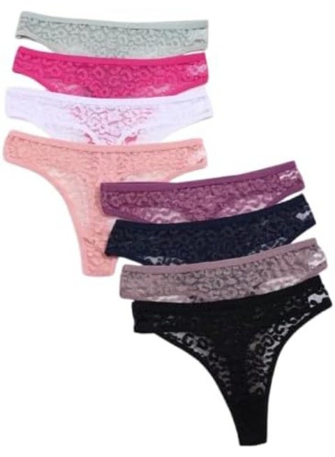 Women's lace mid-waist panties – comfortable and flattering for everyday wear – practical and feminine design code7317