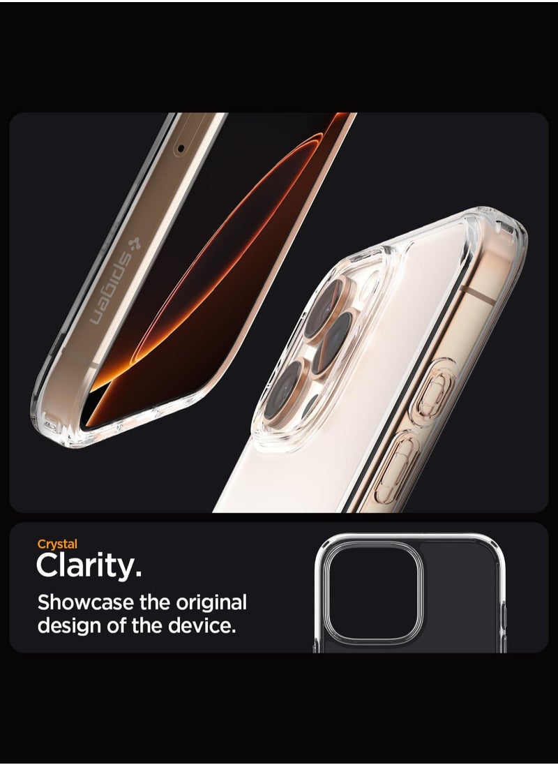 Spigen - غطاء حماية فائق الجودة لهاتف iPhone 16 Pro (2024) - شفاف للغاية - Image 1