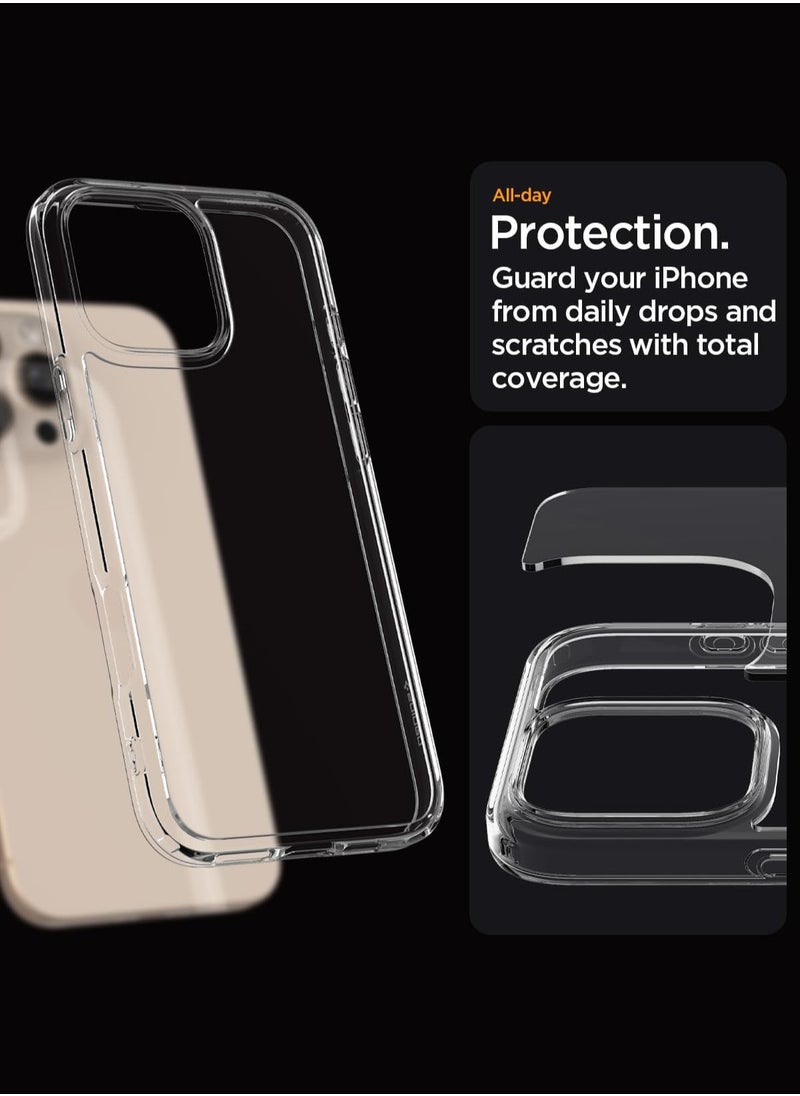 Spigen - غطاء حماية فائق الجودة لهاتف iPhone 16 Pro (2024) - شفاف للغاية - Image 1