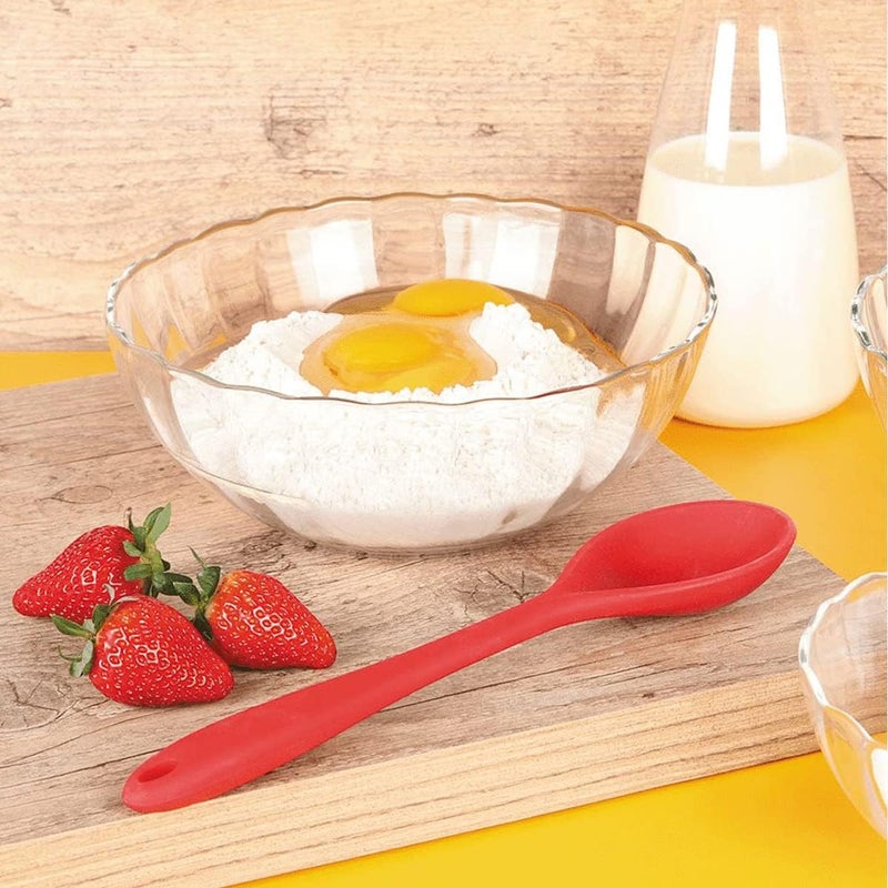 Marinex Glass Bowl Bella 1 L, Durable Heat-Resistant Borosilicate Mixing & Serving Bowl | Transparent Multi-Purpose Medium Glass Bowl | Microwave, Freezer & Dishwasher Safe - Image 4