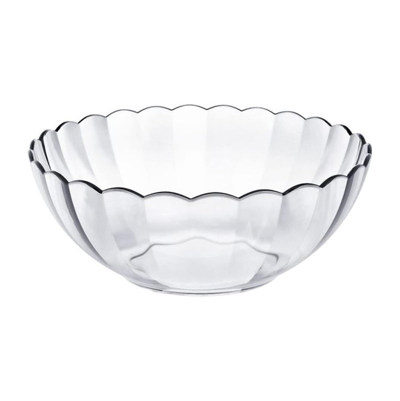 Marinex Glass Bowl Bella 1 L, Durable Heat-Resistant Borosilicate Mixing & Serving Bowl | Transparent Multi-Purpose Medium Glass Bowl | Microwave, Freezer & Dishwasher Safe - Image 1