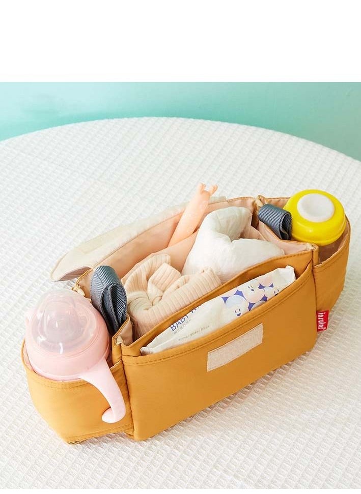 Large Capacity Pram Organizer Bag Portable Baby Stroller Organiser with Multi-Pocket and Adjustable Shoulder Straps Portable Baby Trolley Waterproof Hanging Bag for Milk Bottles Wallets Cell Phones - pzsku/Z6823F8A98EDAD48C01ABZ/45/_/1693973572/3c9fa9b2-cef5-47cd-92b6-9c24e25b602b