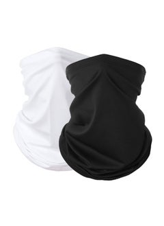 SOWUGI 2Piece Sun UV Protective Neck Gaiter Breathable Face Mask Face Cover Outdoor Cycling Neck Scarf  - Image 1