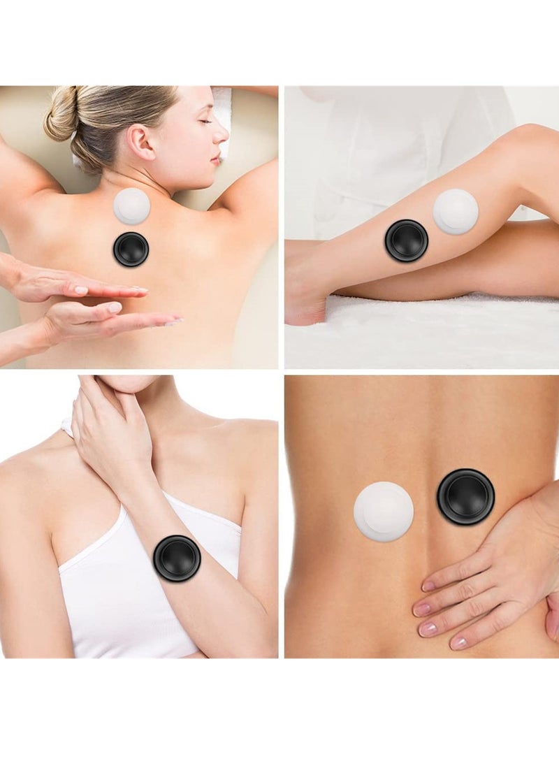 SYOSI Silicone Cupping Therapy Sets, 12 Pcs Professional Vacuum Suction Cups for Facial and Body Massage, Deep Tissue Relief, Myofascial Release, Muscle Relaxation, Anti-Cellulite Treatment  - Image 3