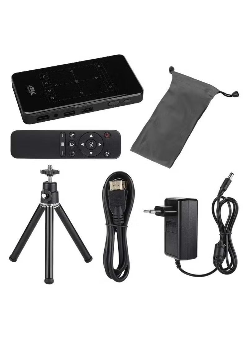 JAJEEK Portable Rechargeable BP09 4K Mini Projector with Android, Bluetooth, Ultra HD LED Home Cinema Projector, Keystone Correction, Compact Mini Projector for Movies, Streaming, and Gaming - Image 5