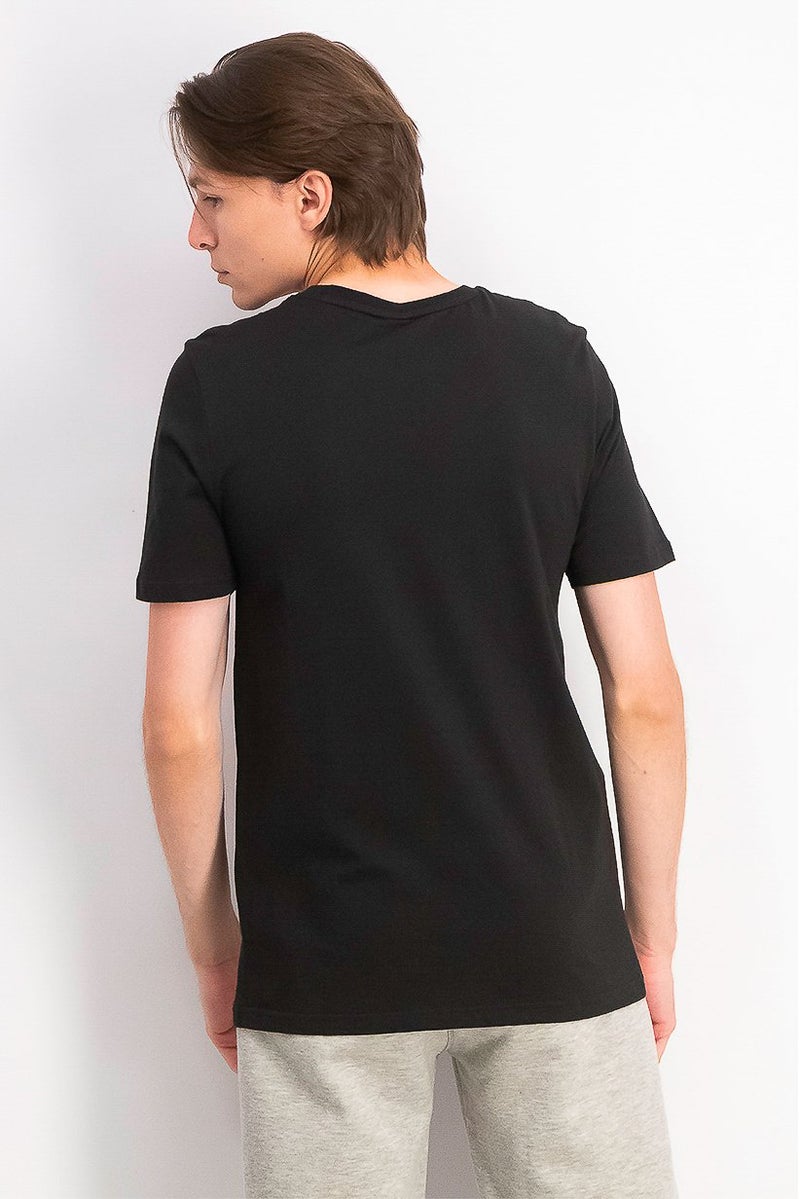 PUMA تي شيرت تدريب قصير الأكمام للرجال، مجموعة سوداء - Image 4