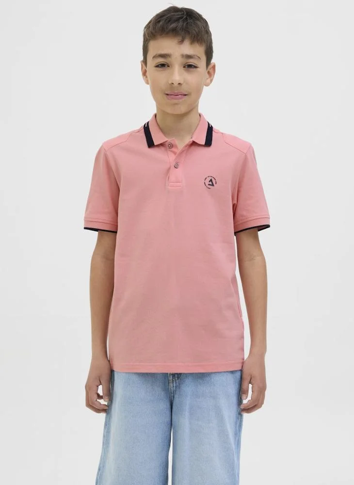 جاك وجونز جونيور Kids Logo Polo Shirt