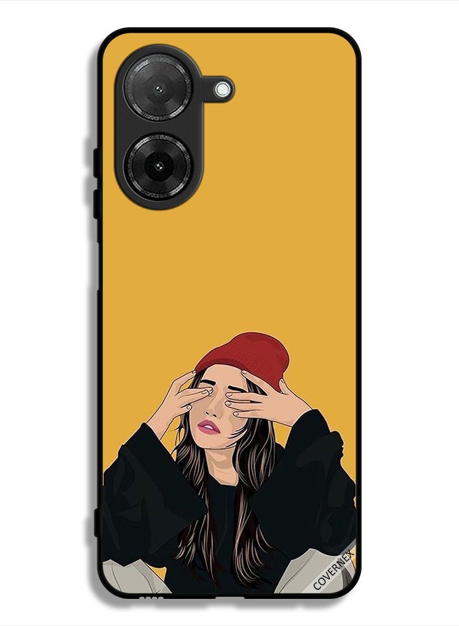 Covernex Xiaomi Redmi A5 4G Protective Case Cover Sad Girl Art - Image 1