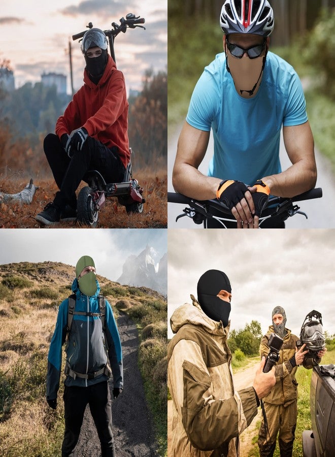 BaHoki Essentials Balaclava Ski Mask - Breathable Thermal Face Cover for Cold Weather - Wind-Resistant Head Gear for Work, Hunting, Snowboarding (Brown) - Image 3