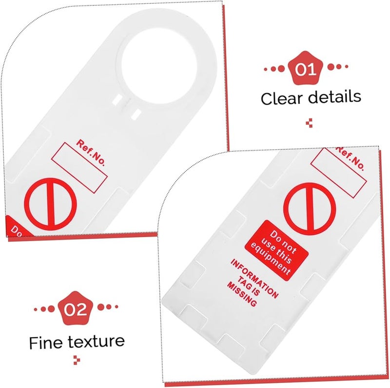 Weather Resistant Scaffold Safety Tag Construction Inspection Label Easy to Use and Store - Image 4