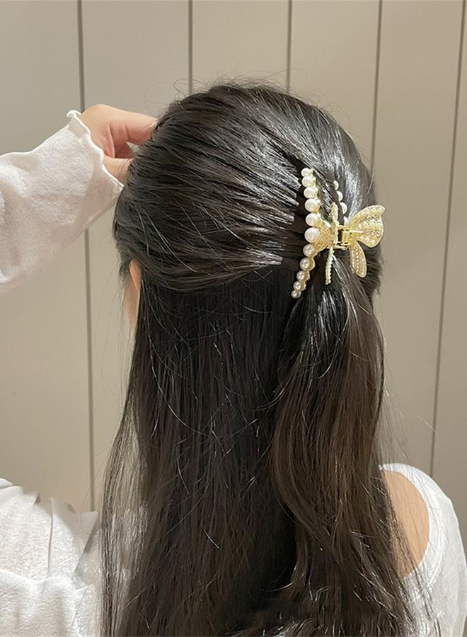 تايك تو مشبك شعر منمق بلؤلؤ صناعي - Image 5