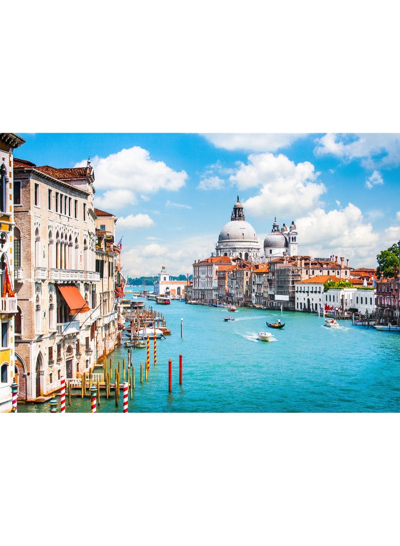 ZEPONOVA 1000-Piece Venice Jigsaw Fun Puzzle – Challenging Brain Teaser & Stress Relief & Decorative Art for kid Early Education Development Toy Set, 750x500mm - Image 3