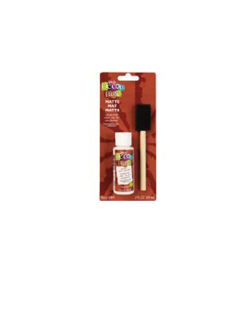 Americana Decou-Page Gloss with Sponge Brush - Image 3