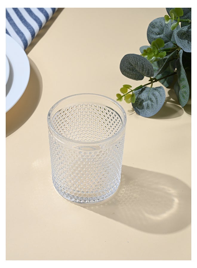 Ollieroo كؤوس ويسكي قديمة مزخرفة - كوب زجاجي متين سعة 200 مل للكوكتيلات، الماء، العصير، البيرة، الويسكي، الكونياك، مجموعة زجاجيات، أدوات مائدة، آمنة للغسالة - Image 2