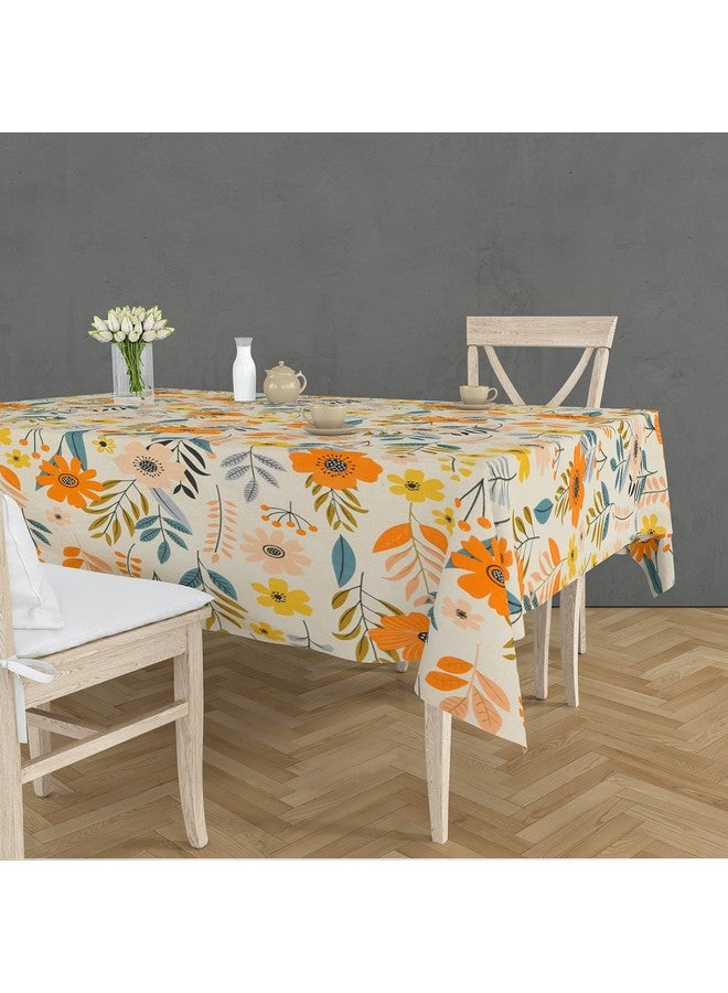 RRC Super Soft Brushed Microfiber Cotton Dining Table Cloth,55X45(Inches) Rectangular Table Covers,4 Seater Table Covers,Pack of 2 - Image 4
