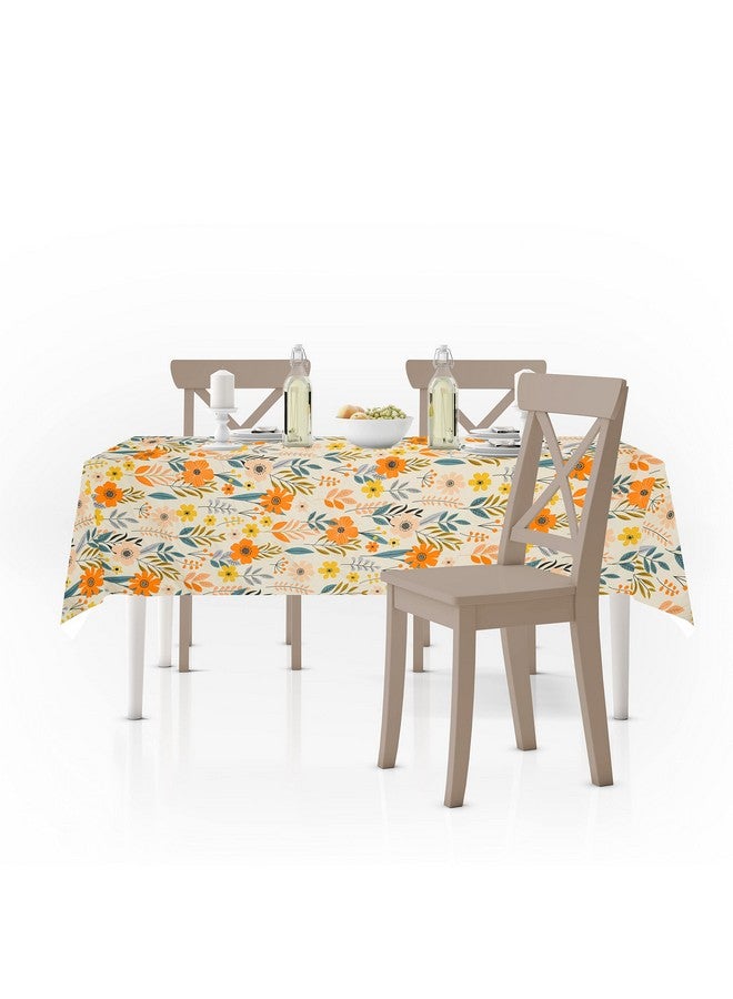 RRC Super Soft Brushed Microfiber Cotton Dining Table Cloth,55X45(Inches) Rectangular Table Covers,4 Seater Table Covers,Pack of 2 - Image 2