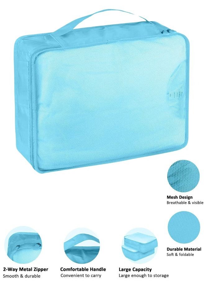 Generic Mesh Travel Underwear Organizer Zipper Storage Bag 30*27cm  - Image 1
